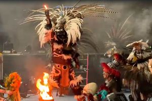 Master Fighters: Música, peleas y folclore se vivió en la primera edición de la Noche del Mictlán