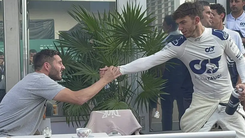GP de México: Gignac asistió al AHR para apoyar a Alpha Tauri y Pierre Gasly