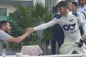 GP de México: Gignac asistió al AHR para apoyar a Alpha Tauri y Pierre Gasly