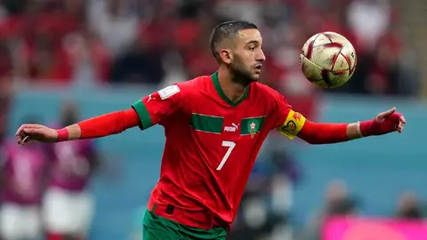 Hakim Ziyech: Donará sus ganancias recibidas con Marruecos en Qatar 2022