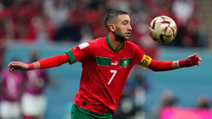 Hakim Ziyech: Donará sus ganancias recibidas con Marruecos en Qatar 2022