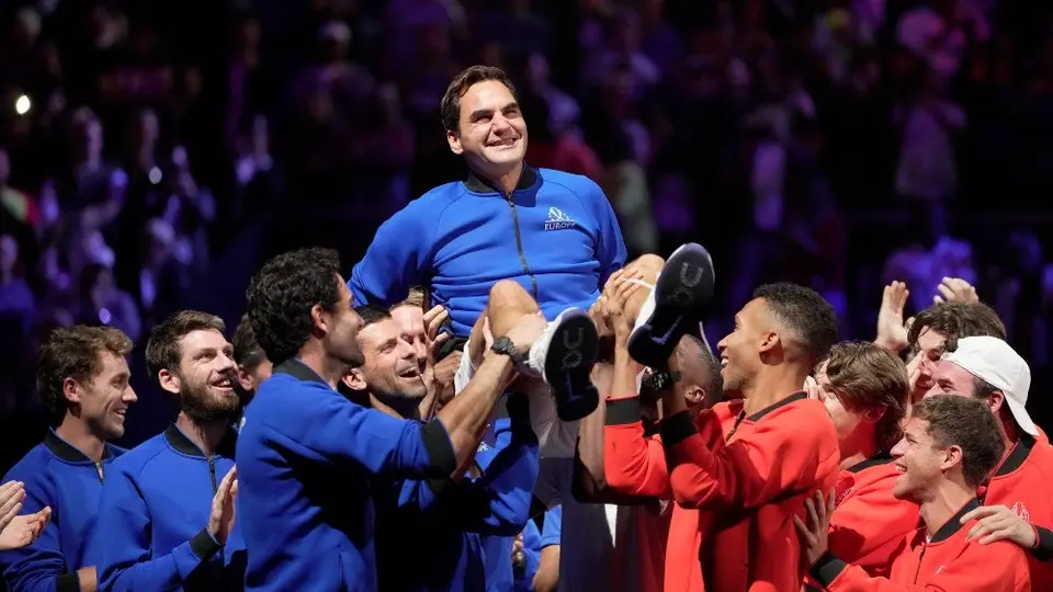Roger Federer: Culminó su carrera junto a Rafael Nadal en la Laver Cup