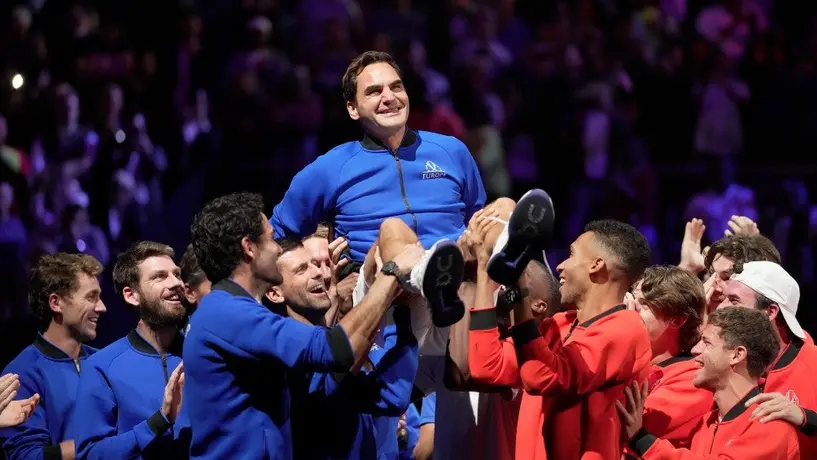 Roger Federer: Culminó su carrera junto a Rafael Nadal en la Laver Cup