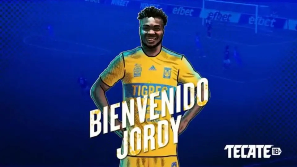 Tigres: Oficializó la llegada de Jordy Caicedo proveniente del futbol búlgaro