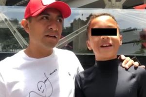 Dani Alves: Hijo del Cata Domínguez pudo conocer a su ídolo