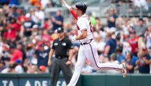 Braves: Doble de Matt Olson dio triunfo sobre Astros en extrainnings