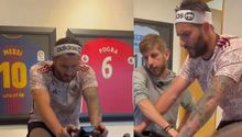 André-Pierre Gignac: Entrenó con la playera del Tri
