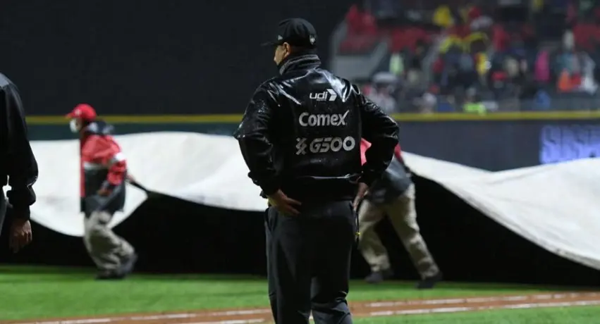 LMB: Mal clima provocó suspensión del sexto juego entre Diablos Rojos y Leones