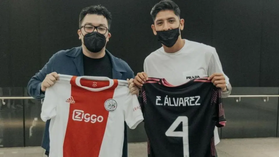 Edson Álvarez: Convivió con Franco Escamilla en su visita a la CDMX