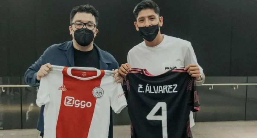 Edson Álvarez: Convivió con Franco Escamilla en su visita a la CDMX