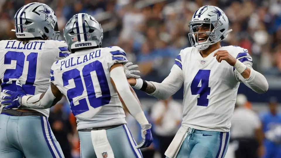 NFL: Dallas Cowboys vencieron a Detroit Lions en el regreso de Dak Prescott