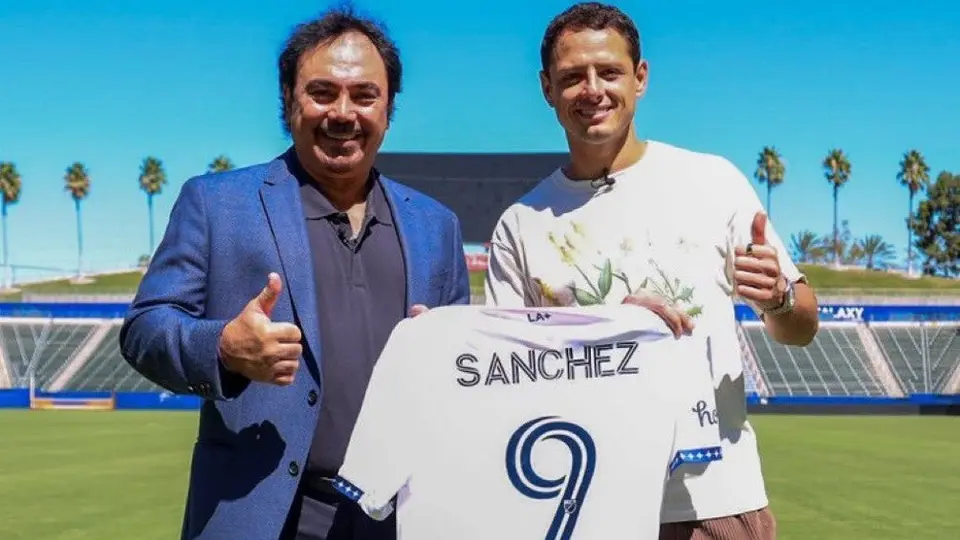 Hugo Sánchez se encontró con Chicharito Hernández en las instalaciones del LA Galaxy