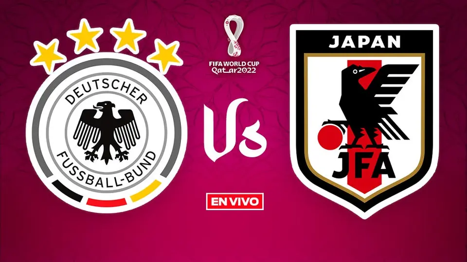 Alemania vs Japón Mundial Qatar 2022 EN VIVO Fase de Grupos