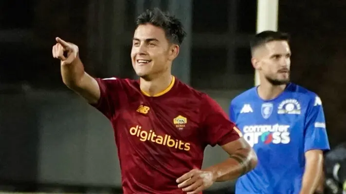 Serie A: Con gran actuación de Dybala, la Roma se impuso al Empoli