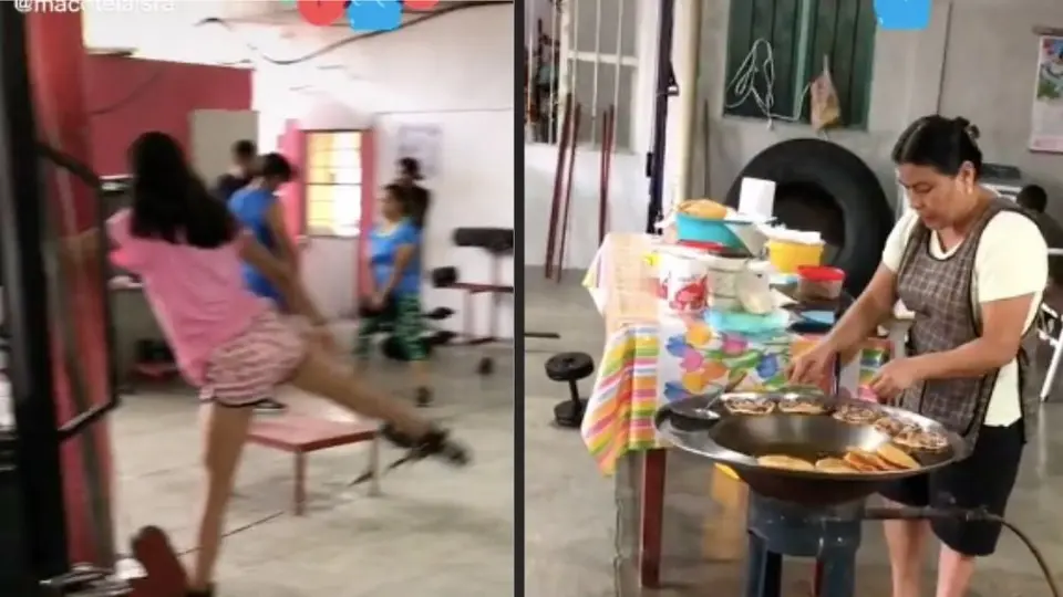Gimnasio se viraliza en redes por vender garnachas en su interior
