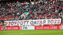 Qatar 2022: Afición alemana continuó con protestas en la Bundesliga en contra del Mundial