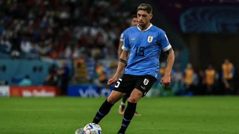 Qatar 2022: Fede Valverde 'se convirtió' en el Pollo Briseño celebrando barrida ante Corea