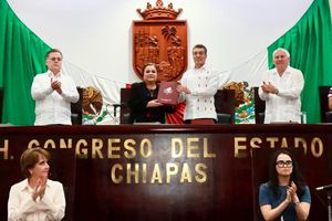 Rutilio Escandón, con respaldo de AMLO: En 4 años consolidamos la transformación de Chiapas