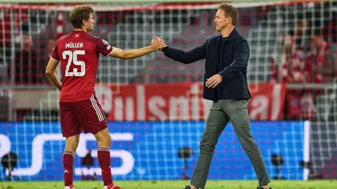 Nagelsmann sobre Thomas Müller: 'Se reservará con el Bayern y no jugará hasta el Mundial'