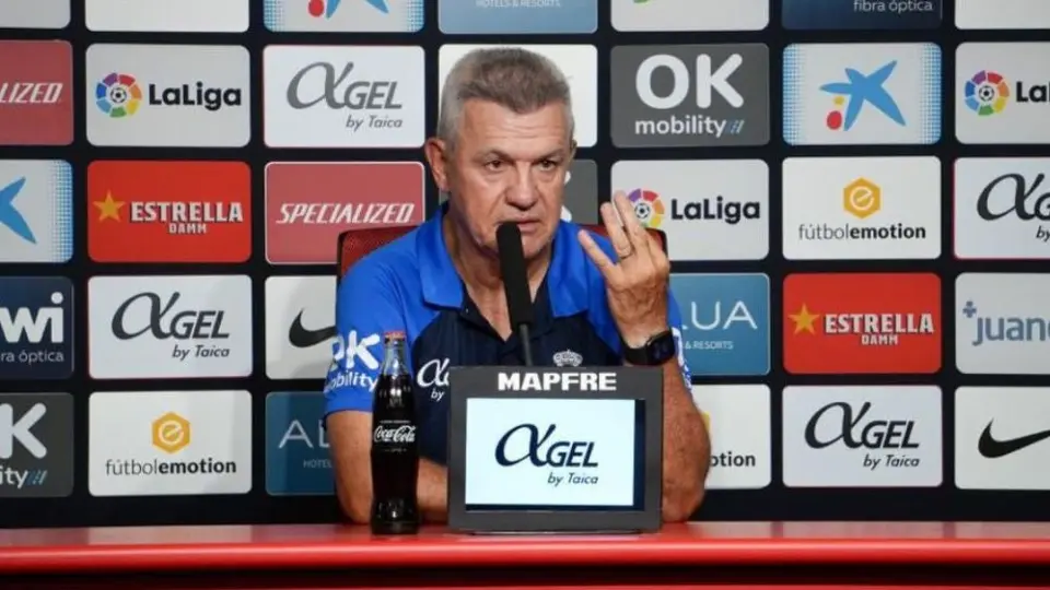 Javier Aguirre: 'Estoy contento con la progresión de mi equipo'