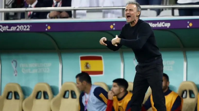 Luis Enrique ‘amenaza’ a su yerno Ferran Torres: ‘Si festeja como embarazo lo saco’
