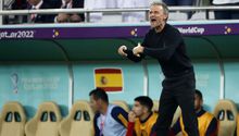 Luis Enrique ‘amenaza’ a su yerno Ferran Torres: ‘Si festeja como embarazo lo saco’