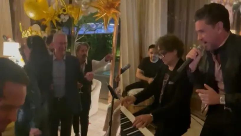 Alejandro Irarragorri: Festejó cumpleaños de Ricardo Salinas cantando 'Bella' de Mijares