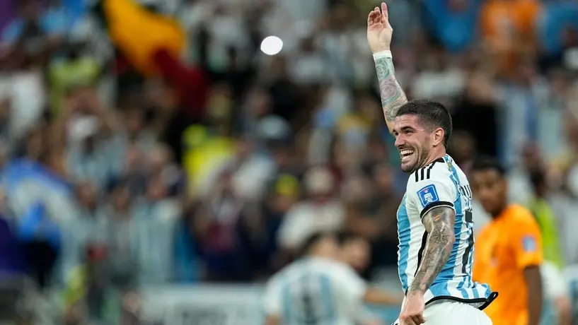 Argentina: El conmovedor video de Rodrigo de Paul que puso los 'pelos de punta' a la Albiceleste