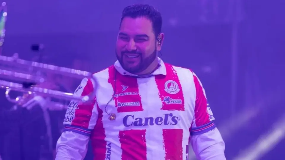Atlético San Luis: Regaló jerseys a la Banda MS por su show en la Feria Nacional Potosina