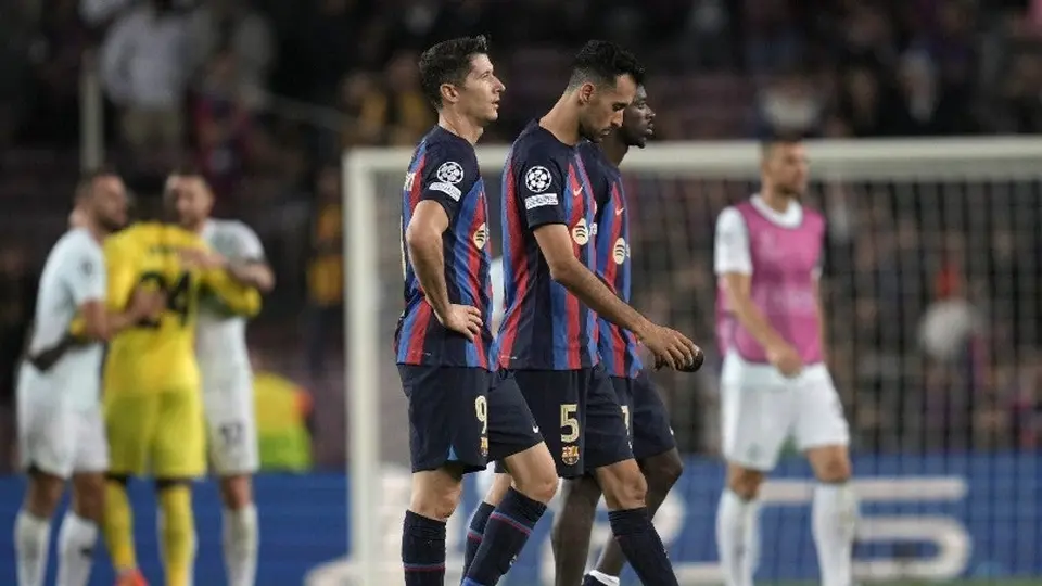 Barcelona: Consumó su quinta eliminación en la historia de Champions en Fase de Grupos