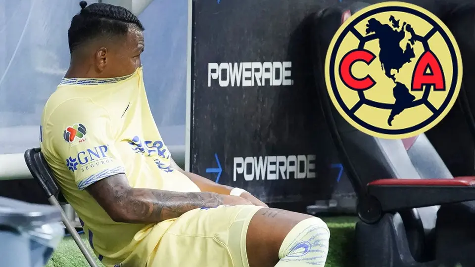 América: Roger Martínez se perderá 12 partidos por lesión de tendón de rodilla