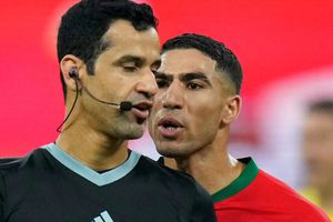 Croacia vs Marruecos: Hakimi protagonizó bronca con los árbitros al finalizar el encuentro