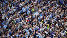 Argentina vs Croacia: 40 mil albicelestes invaden Lusail y hay menos de 2 mil croatas