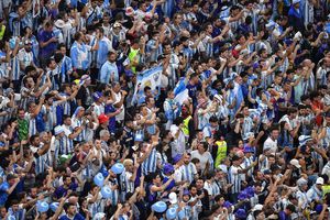 Argentina vs Croacia: 40 mil albicelestes invaden Lusail y hay menos de 2 mil croatas