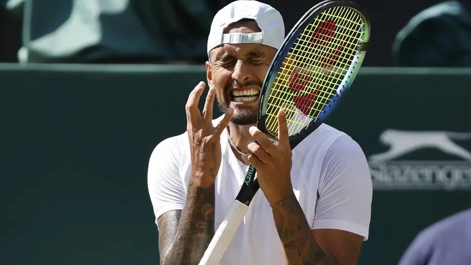 Kyrgios denuncia distracción por una mujer en Wimbledon: "Parece que se tomó 700 tragos"