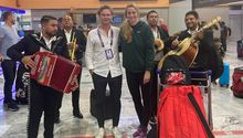 Guadalajara Open: Kvitova y Bouchard fueron recibidas con mariachi en el aeropuerto