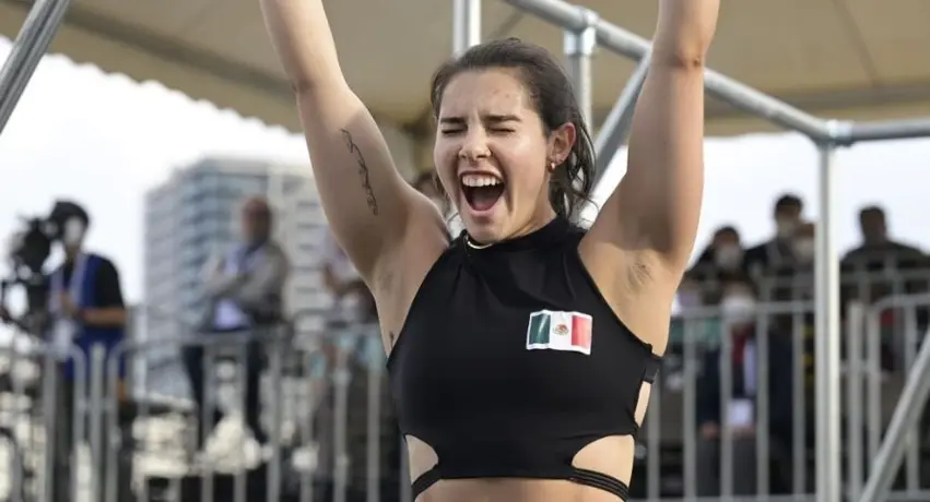 Ella Bucio, atleta mexicana, ganó el primer Mundial de Parkour