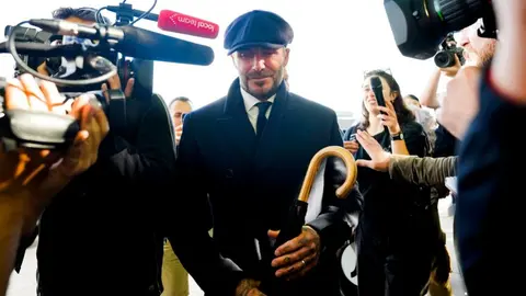 Reina Isabel II: David Beckham esperó más de 12 horas para poder despedir a la monarca