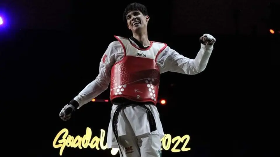 César Rodríguez: Logró el Subcampeonato Mundial de Taekwondo