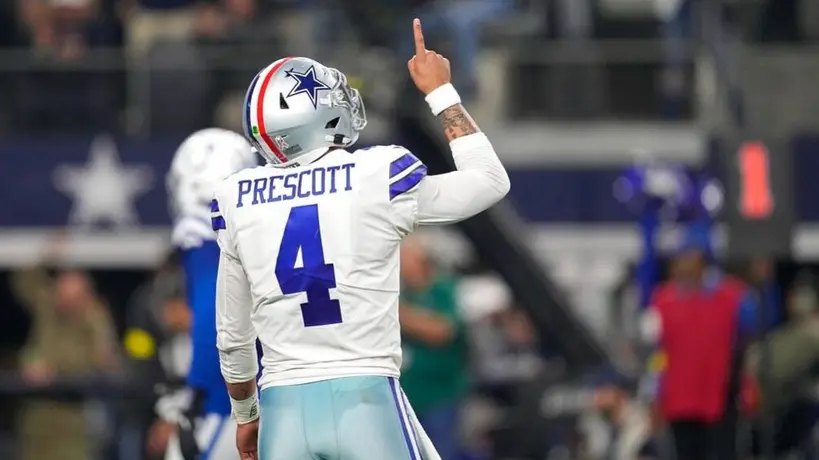 NFL: Dak Prescott comandó aplastante victoria de Dallas sobre Colts