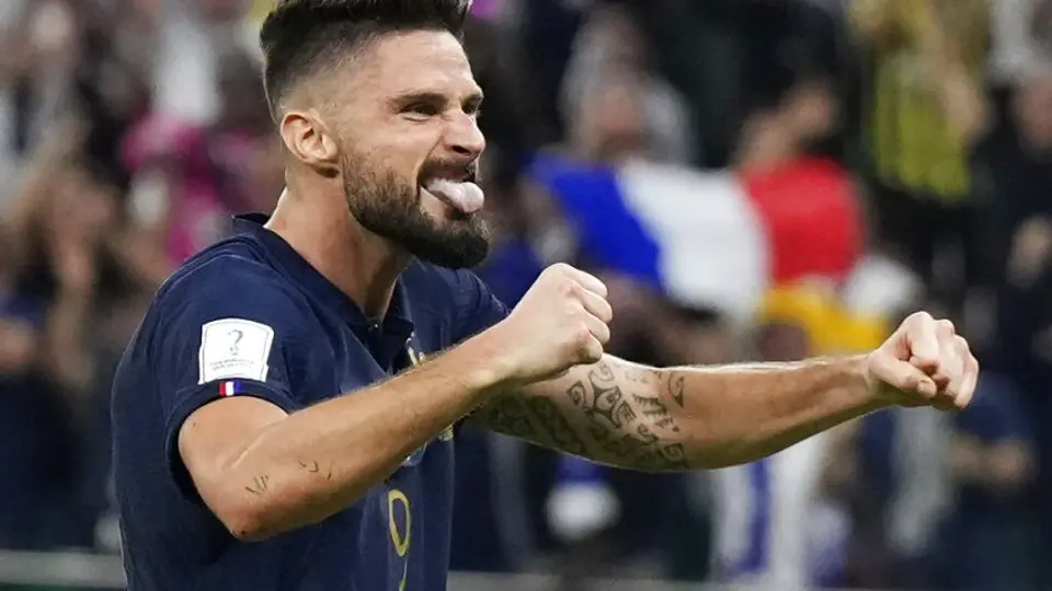 Oliver Giroud tras batir el récord de Henry: "Era el sueño de un niño poder ganarle a Titi"