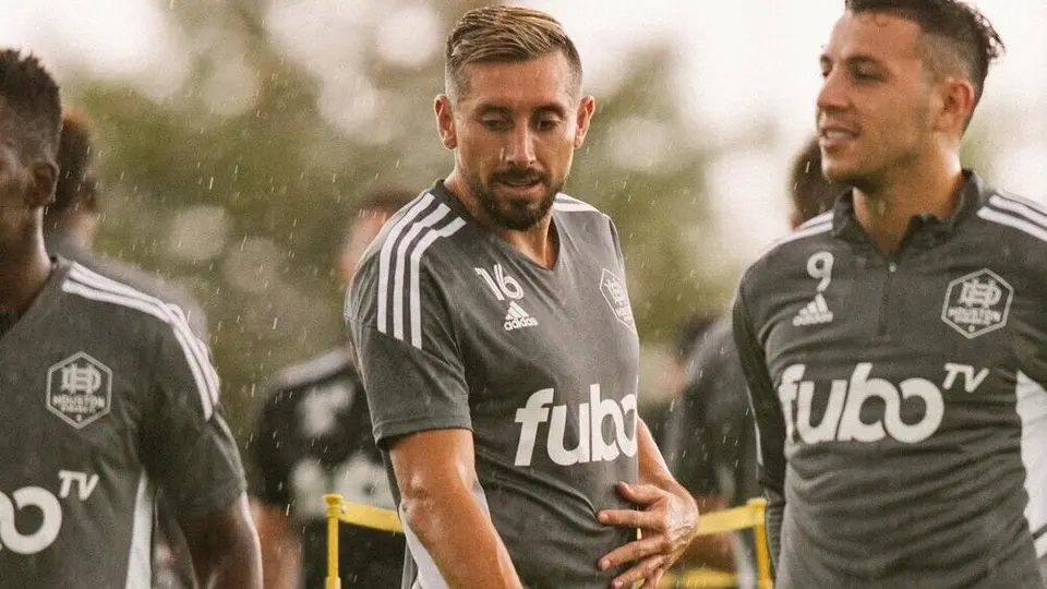 Héctor Herrera: Tuvo su primer entrenamiento con el Dynamo Houston