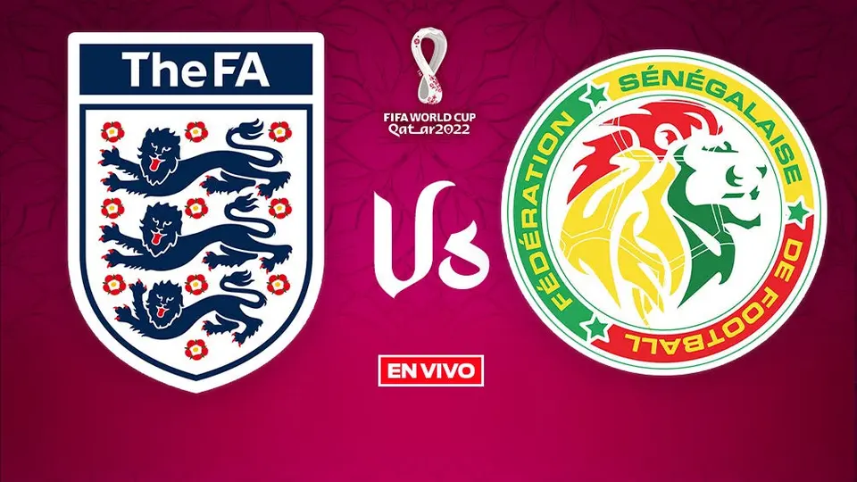 Inglaterra vs Senegal Mundial Qatar 2022 EN VIVO Octavos de Final