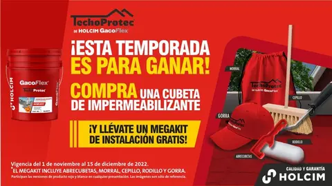 Impermeabiliza con GacoFlex y no te preocupes por nada más en este Mundial