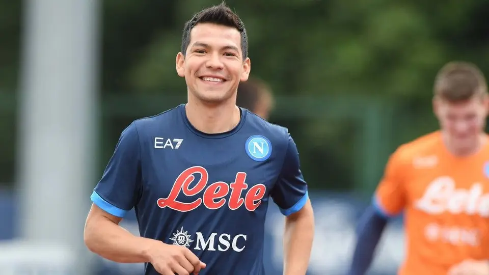 Chucky Lozano: Titular en segundo partido de pretemporada con Napoli