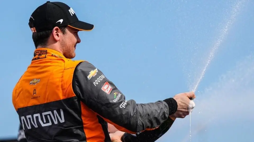 Patricio O'Ward: Ganó en Iowa dentro de la Indycar Series 2022