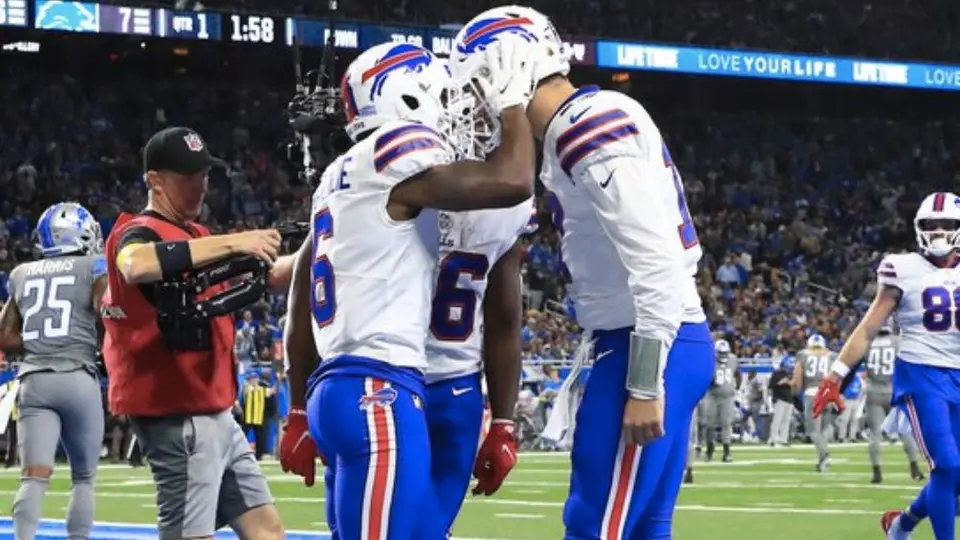 NFL: Los Bills vencieron a Detroit en el arranque del Thanksgiving Day