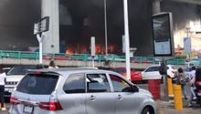 CDMX: Se registró incendio en centro comercial ubicado en Periférico Sur
