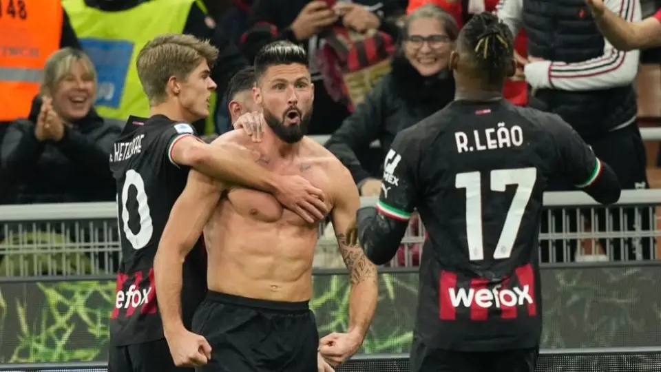 Serie A: Milan firmó agónica victoria y se apoderó del subliderato