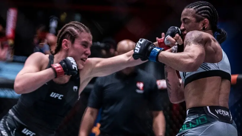 UFC: Alexa Grasso sacó la victoria por decisión unánime contra Viviane Araújo